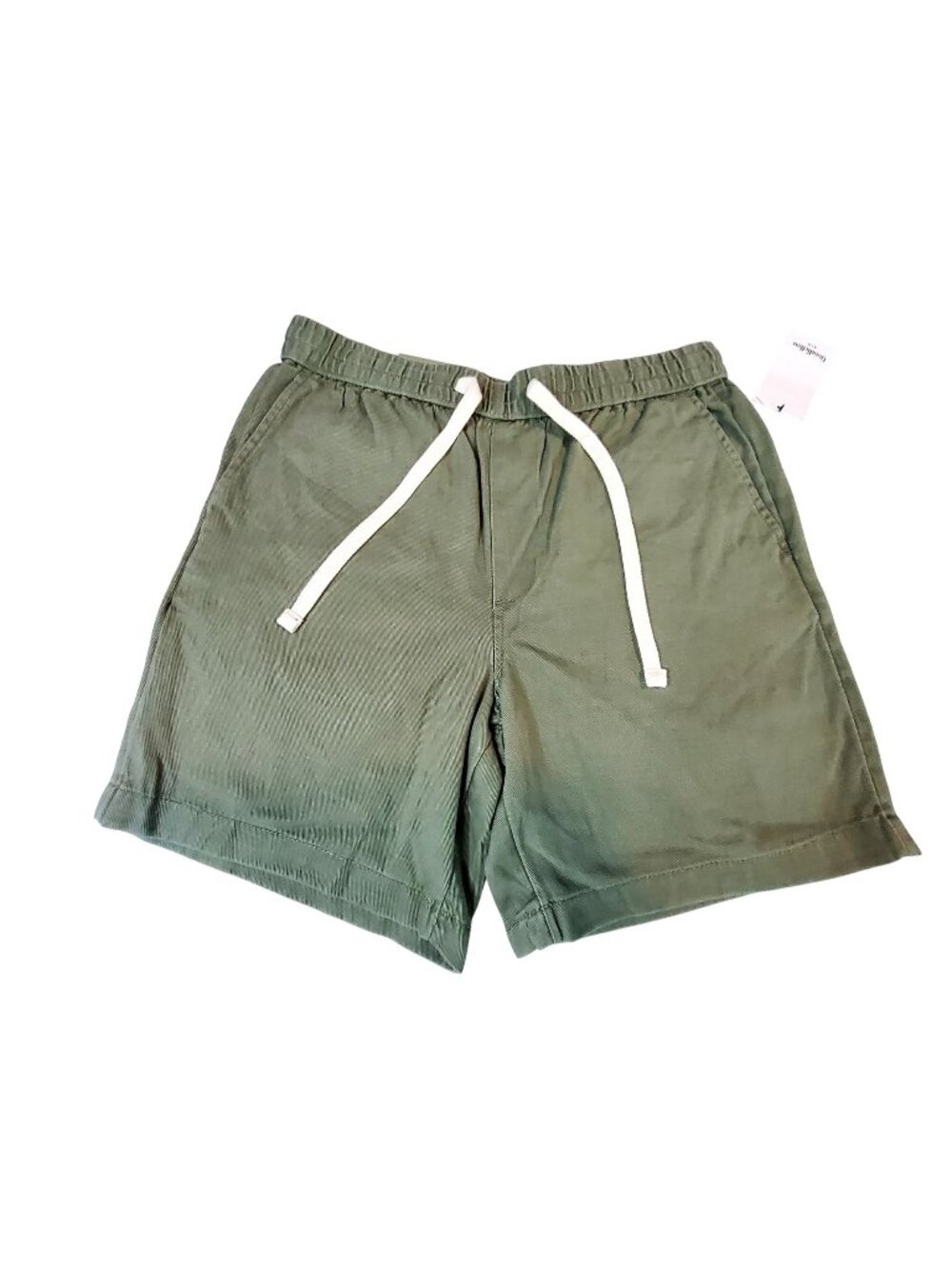 Goodfellow & Co Mens Green Pull-On Shorts Size S 7" Inseam Adjustable Waist